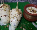A picture of step 4 of Pineapple Flavour Nutty malai Kulfi.