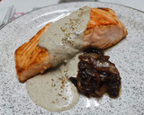 Foto del paso 3 de la receta: Salmón con salsa de trufa