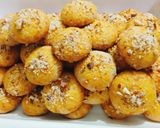 A picture of step 8 of Naan khatai my signature recipe.