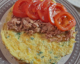 Foto del paso 3 de la receta: Tortilla francesa de atún y tomate