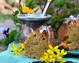 Foto del paso 4 de la receta: Budín de boniato y pera con harina de avena🧉