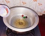 A picture of step 3 of Tomato Thokku.