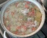 Foto del paso 5 de la receta: Sopa de verduras pollo y fideos (sin sal)
