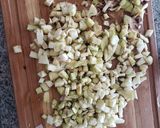 Foto del paso 1 de la receta: Espaguetis con berenjena