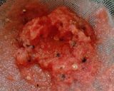 A picture of step 2 of Water melon juice.