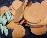 Foto del paso 6 de la receta: Bondiola Desmechada con Boniatos, Batata y Papines