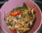 Foto langkah ke 7 dari resep Nasi Bakar Tongkol Suwir Kemangi.