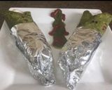 A picture of step 7 of Palak veg Roll.