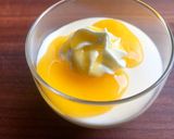 A picture of step 2 of Lemon Curd Sauce.