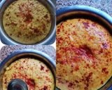A picture of step 2 of Instant Khaman Dhokla.