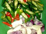 Sayur Sawi Campur Tahu
