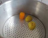 Bubur kentang bayam merah ala mommy Zoey langkah memasak 2 foto