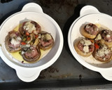 Foto del paso 3 de la receta: Champiñones rellenos de carpaccio con parmesano y finas hierbas