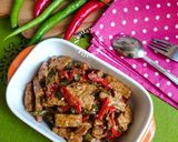 Foto langkah ke 4 dari resep Tumis Tempe Bumbu Kecap.