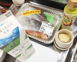 Hình bước làm 1 của món Ruốc Cá Hồi