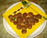 A picture of step 4 of Kooto atta - button idli pakora.