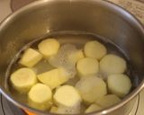 A picture of step 1 of Sweet Potato Yokan (Imo-yokan).