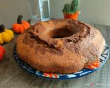 Foto del passaggio 6 della ricetta Ciambella marmorizzata zucca e cacao