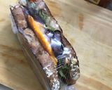 Foto langkah ke 6 dari resep Sandwich telur (Egg sandwich with Brown Bread).