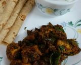 A picture of step 10 of Paneer Pepper Fry.