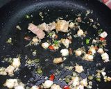 Hình bước làm 2 của món Cơm cháy chấm kho quẹt