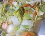 Foto langkah ke 4 dari resep Sawi Putih Cah Udang.
