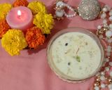 A picture of step 2 of Basundi.