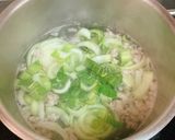 Hình bước làm 1 của món Canh Cải Thìa Nấu Thịt Bằm