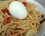 A picture of step 4 of Spicy Stir Fried Spaghetti.