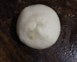 A picture of step 8 of Moong dal paratha Moong dal ki puran puli Pesarapappu bobbatlu.