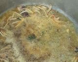 A picture of step 3 of Green Peas biryani.