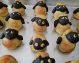 Foto langkah ke 6 dari resep Nastar Karakter Shaun The Sheep.