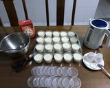 Hình bước làm 5 của món Yogurt sữa chua trái cây