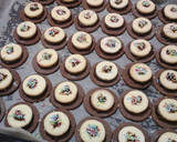 Teraszos linzer, csokis-nutellás krémmel, gluténmentesen recept fázis 5 fotója
