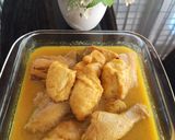 Foto langkah ke 4 dari resep Opor Ayam Tahu.
