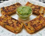A picture of step 5 of Poha Cake Rusk.