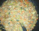 A picture of step 6 of Beef/fish pan pie.