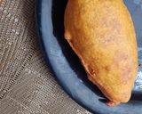 A picture of step 6 of Rajasthani Mirchi Vada.