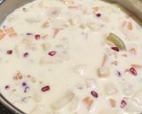 A picture of step 6 of Fruit custard.