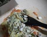 Gulai Jantung Pisang Teri Santan langkah memasak 5 foto