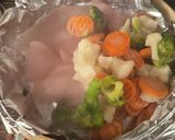 Foto del paso 2 de la receta: Pechugas de Pollo al Vapor con Verduras