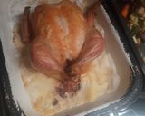 Foto del paso 5 de la receta: Pollo a la sal con verduras al horno