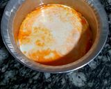 A picture of step 2 of Orange and chocolate soufley.