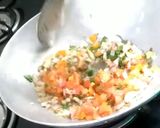 A picture of step 4 of Louki Pakoda/kofta Curry.