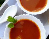 A picture of step 5 of Tomato Soup.