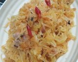 Foto langkah ke 3 dari resep Tumis Pepaya Muda.