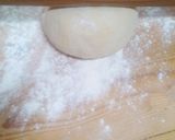 Grízes tészta, házi készítésű tésztából recept fázis 4 fotója