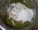 तिरंगा पंजीरी (tiranga panjiri recipe in Hindi) रेसिपी चरण 3 फोटो