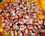 A picture of step 4 of Rajma Masala.