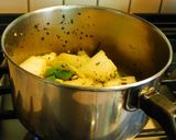 A picture of step 3 of Mango dal (Mango puli paruppu in tamil).